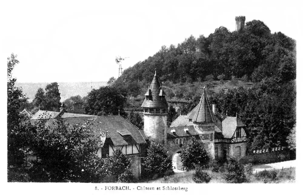 Château de Forbach et Schlossberg (Moselle)