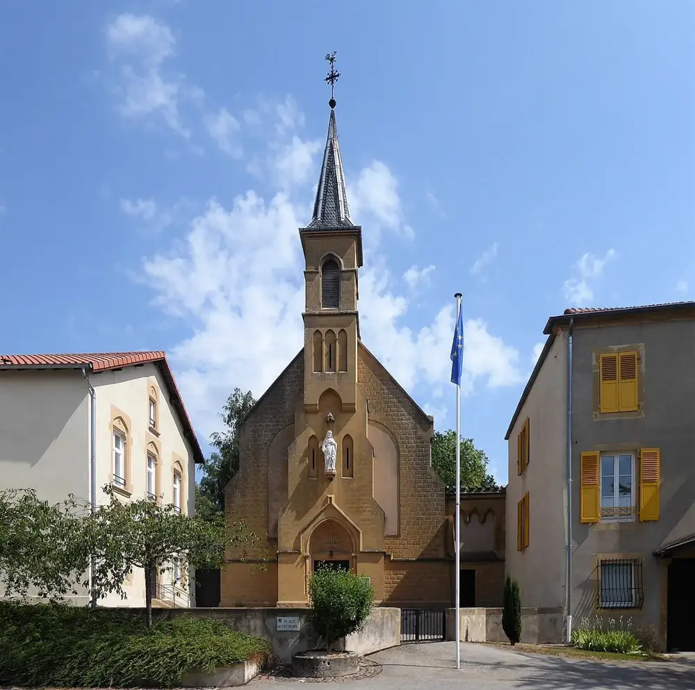 Chapelle du monsatère des Servantes-du-Cœur-de-Jésus de Scy-Chazelles